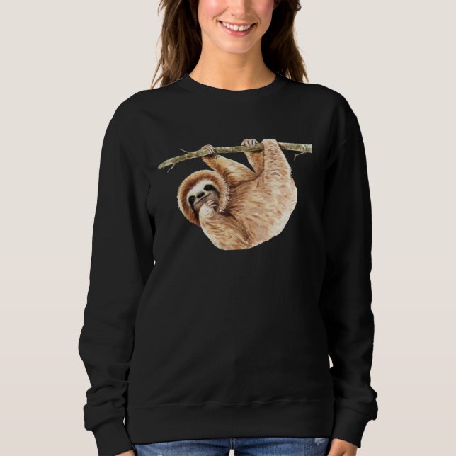 Sweatshirt Cute Sloth Cute Sloth  Sweet Dreams (Devant)