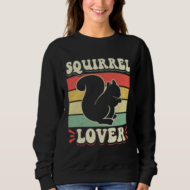 Sweatshirt Cute Squirrels Rodent  Squirrel   2 (Devant)