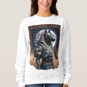 Sweatshirt Cyber Anubis - Ancien Gardien des étoiles