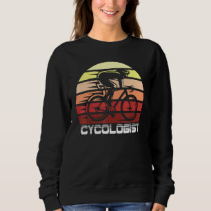 Sweatshirt Cycologiste Cycliste Vélo Voie cycliste
