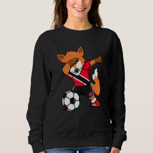 Sweatshirt Dabbing Fox Trinité-Et-Tobago Fans De Football Jer