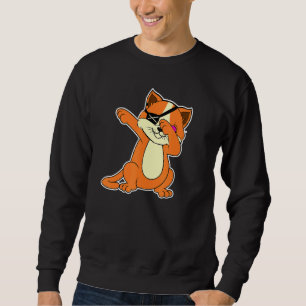 Sweatshirt Dabbing Kitty Pirate marin propriétaire de chat Pa