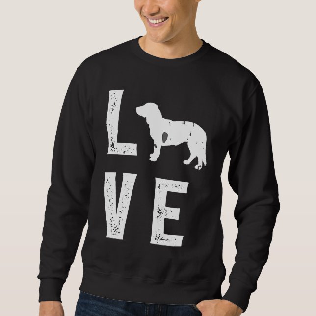 Sweatshirt Dachsbracke Love  1 (Devant)