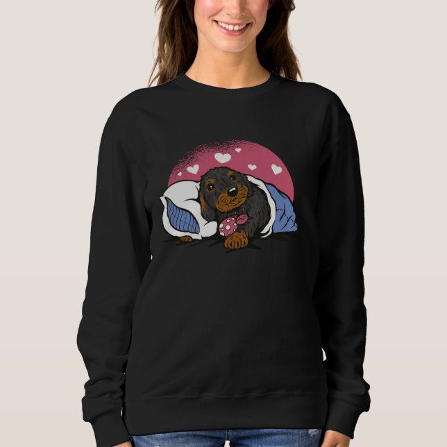 Sweatshirt Dachshund  1 (Devant)