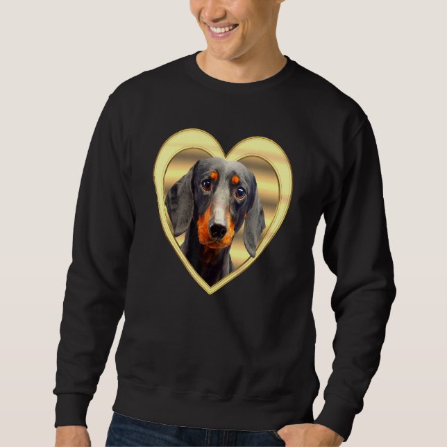 Sweatshirt Dachshund - Dachshund Chien - Dachshund (Devant)