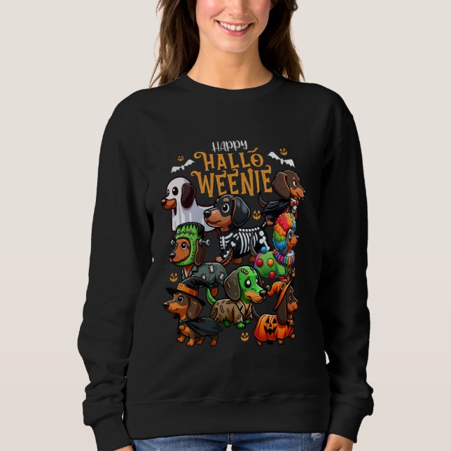 Sweatshirt Dachshund Dachshund Weenie Doxie Costume Halloween (Devant)