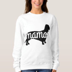 Sweatshirt Dachshund Mama Wiener Chien Doxie Maman Drôle Mign