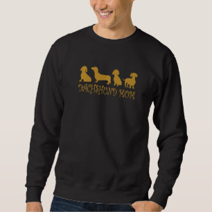Sweatshirt Dachshund Maman Entraîneur de chien