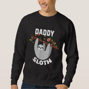 Sweatshirt Daddy Sloth Sur L'Arbre Sloth 107