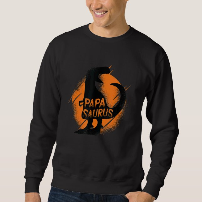 Sweatshirt Daddysaurus Rex Dinosaur Daddy Saurus Daddy 1 (Devant)