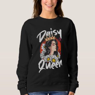 Sweatshirt Daisy Queen Gardeners Botanist Fleurs Jardin D