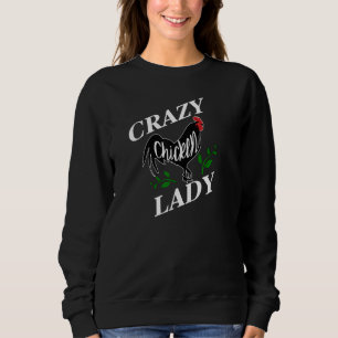 Sweatshirt Dame de poulet folle - Producteur de poulet