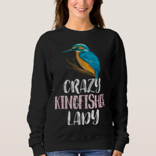 Sweatshirt Dame folle de martin-pêcheur u2013 Joli oiseau mar