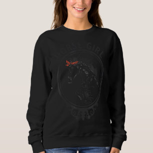 Sweatshirt Dames équitation Cheval cavalier Cheval Fille