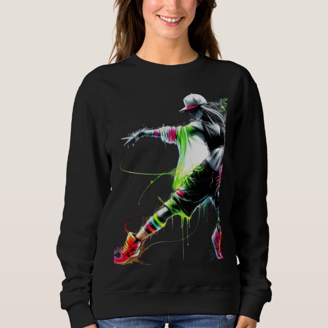 Sweatshirt dancing danceparty dancelover (Devant)