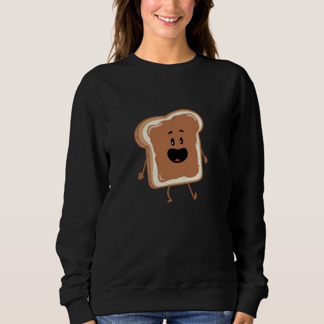 Sweatshirt Dancing Peanut Butter matching Peanut Butter and J (Devant)