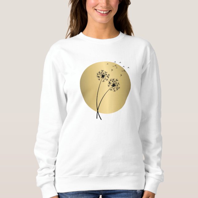 Sweatshirt Dandelion Or (Devant)