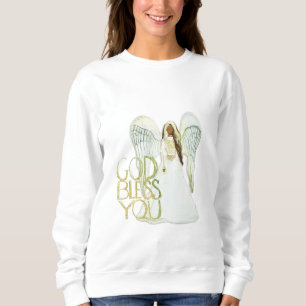 Sweatshirt d'Ange afro-américain