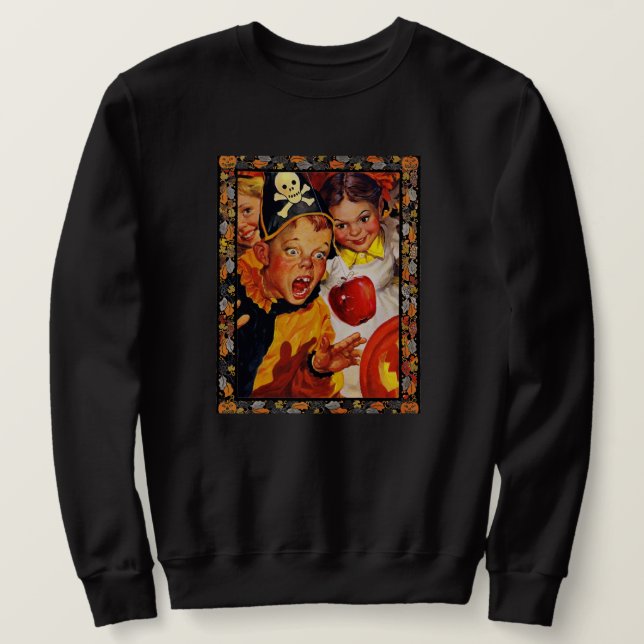 Sweatshirt Dangers de la pompe (Design devant)