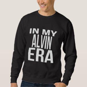 Sweatshirt Dans ma famille de l'ère Alvin réunion de famille 