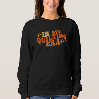 Sweatshirt Dans Mon Époque De Coussin Crafting Drôle Cilt H