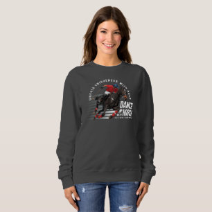 Sweatshirt Danse avec Cheval (mode foncé) Femme