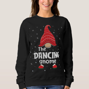 Sweatshirt Danser Gnome Famille Correspondre Noël Funny Paja