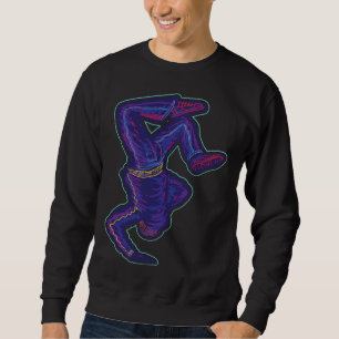 Sweatshirt Danseur hip hop B Boy de breakdance