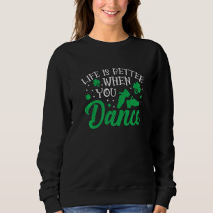 Sweatshirt Danseuse irlandaise Ceili Reel Dance Feis Danse à