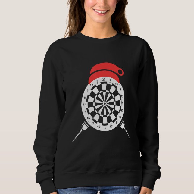 Sweatshirt Dart Christmas outfit dart player 1 (Devant)