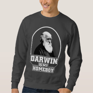 Sweatshirt Darwin est mon Homeboy