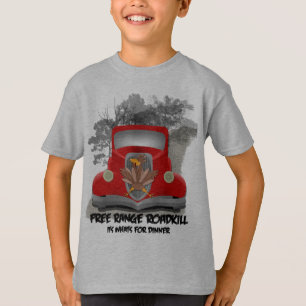 Sweatshirt, das sich in der Free Range Roadkill be T-Shirt