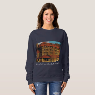 Sweatshirt d'auberge de parc de verger de bleu