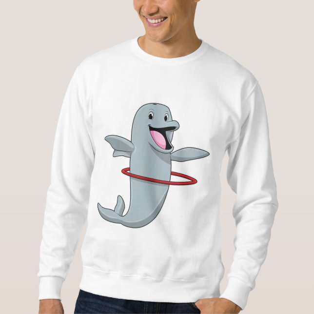Sweatshirt Dauphin à Endurance entraînement avec pneus Fitnes (Devant)