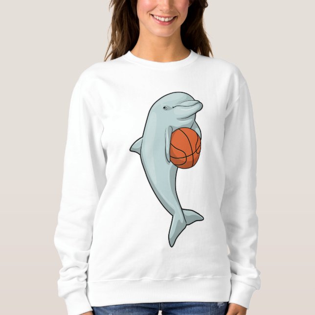 Sweatshirt Dauphin au Basketball Sports (Devant)