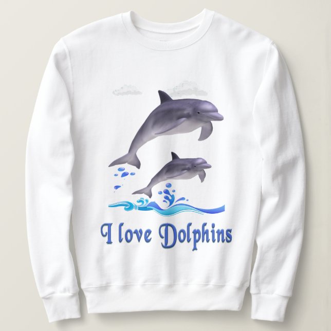 Sweatshirt Dauphins (Design devant)