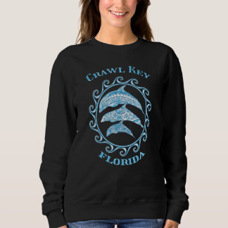 Sweatshirt Dauphins tribaux de Floride Dauphins d'océan Anima