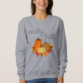 Sweatshirt d'automne - Texte modifiable