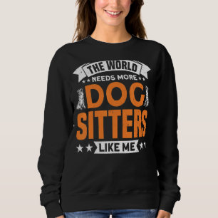 Sweatshirt Davantage de sites de chiens comme moi marcheur de