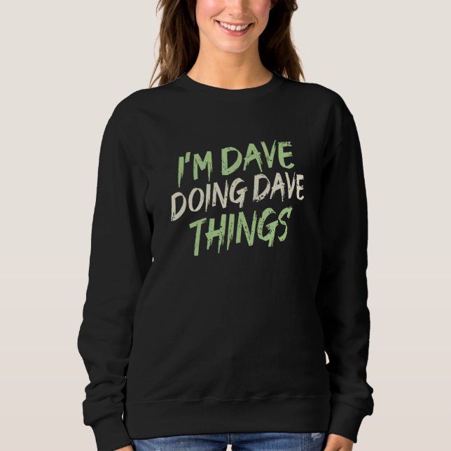 Sweatshirt Dave (Devant)