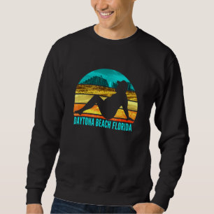 Sweatshirt Daytona Beach Floride Humour Boire Plaisanterie ad