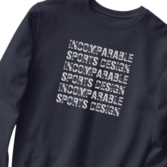 Sweatshirt de base pour hommes à design sportif in (Créateur téléchargé)