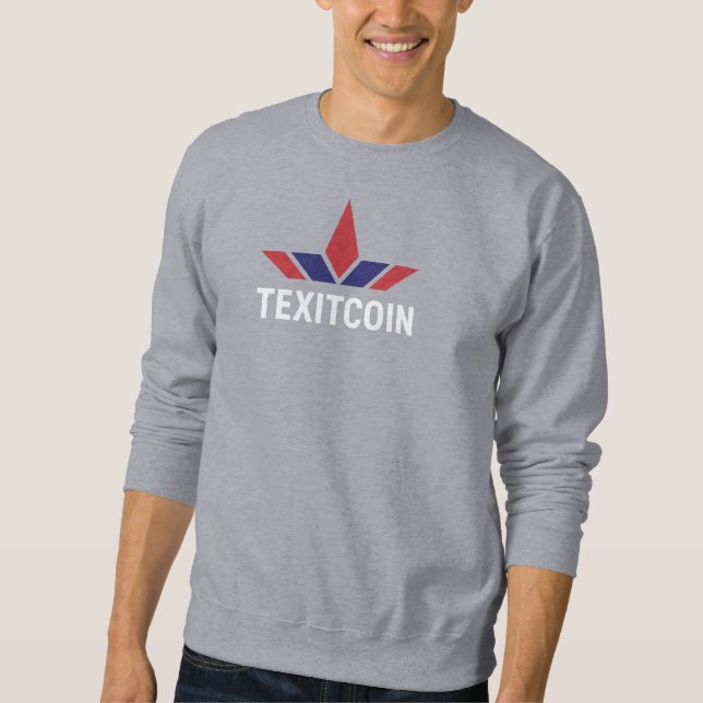 Sweatshirt de base pour hommes Texitcoin (Devant)