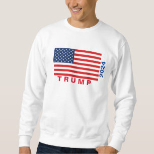 SWEATSHIRT de base TRUMP 2024 (blanc)