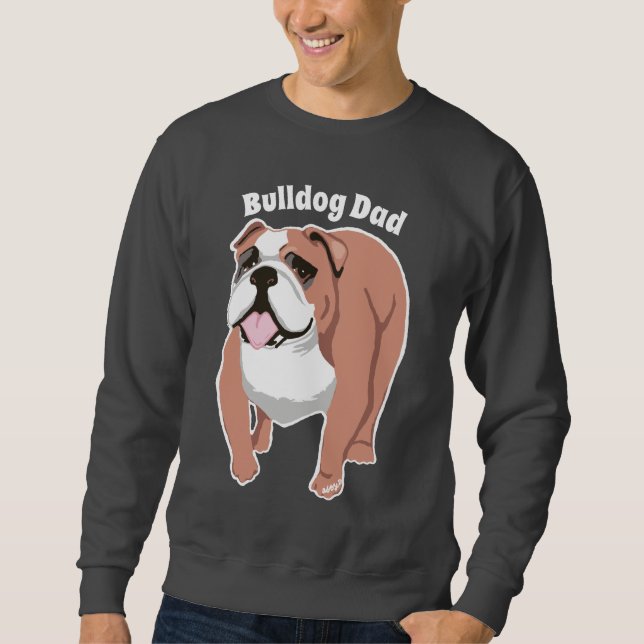 Sweatshirt de Bulldog Dad (Devant)