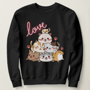 Sweatshirt de chats mignons