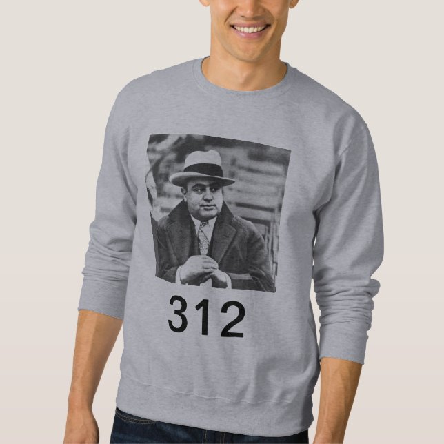 Sweatshirt de Chicago Al Capone (Devant)