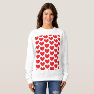 Sweatshirt de coeur doux