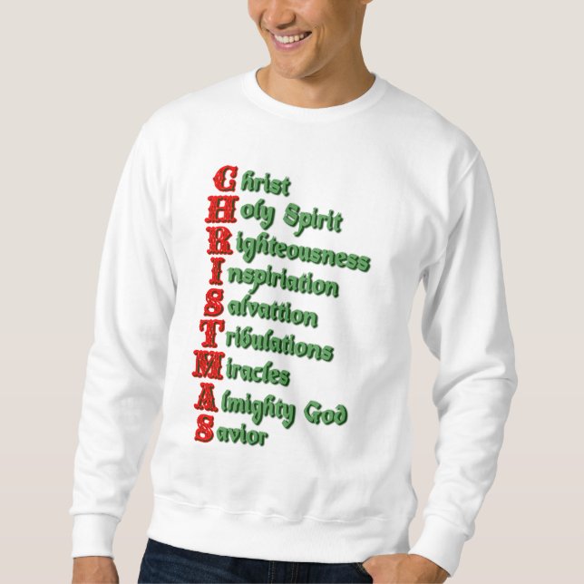 SWEATSHIRT DE DÉFINITION NOËL… (Devant)
