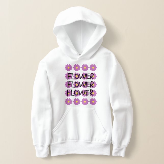 Sweatshirt de fleurs (Poser)